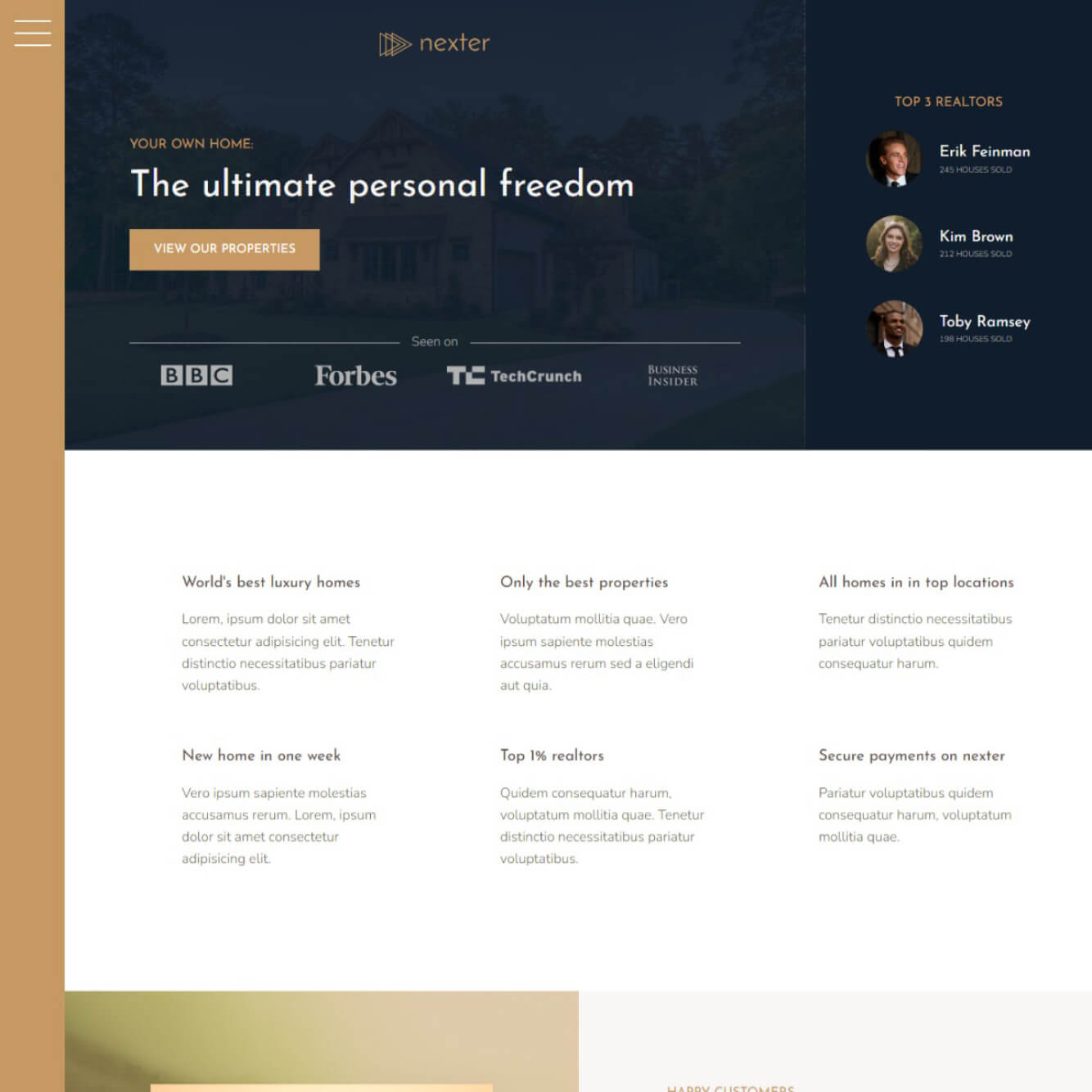 Screenshot of  nexter project